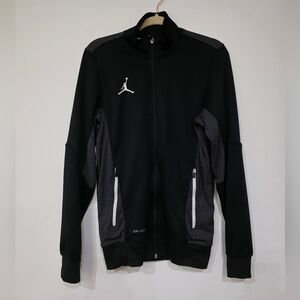 Jordan Men's Performance Jacket in Black and Gray